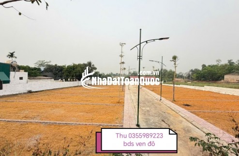 LÔ GÓC THOÁNG 120M2- GIÁ NHỈNH 3 TỶ TẠI LÀN 2 QL21 - KẾT NỘI TRỤC HỒ TÂY BA VÌ- MUA ĐẤT TẶNG THÊM 3M VIEW BIỆT THỰ TỶ ĐÔ